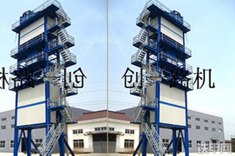 创一HB-1000沥青搅拌站整机外观