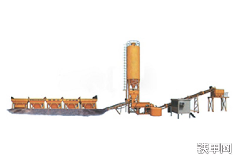 昌世WWC200B稳定土拌合站整机外观