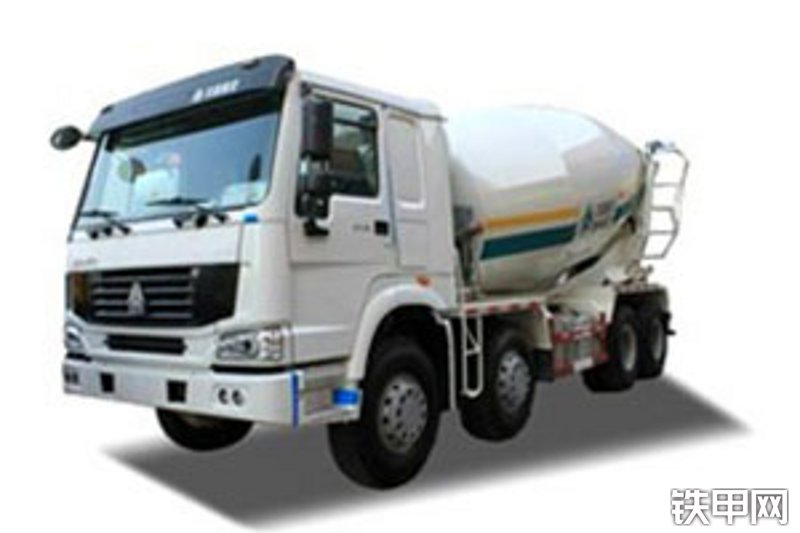 成龙威ZZ1317N3667C1搅拌运输车整机外观