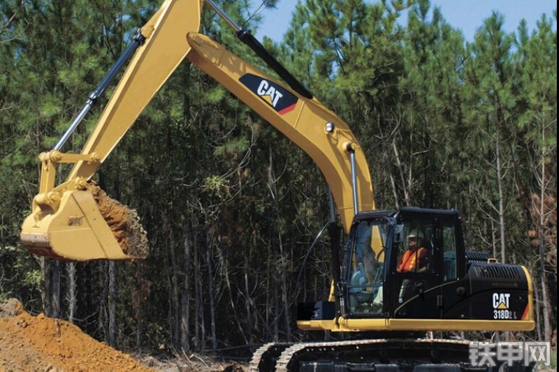 卡特彼勒318d液压挖掘机底价查询-卡特318d多少钱_铁甲工程机械网