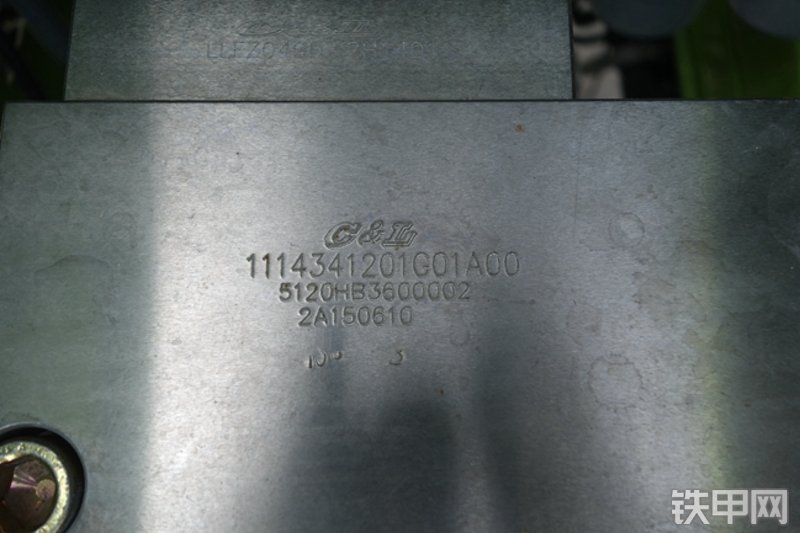 雷萨重机BJ5124THB绿车载泵局部