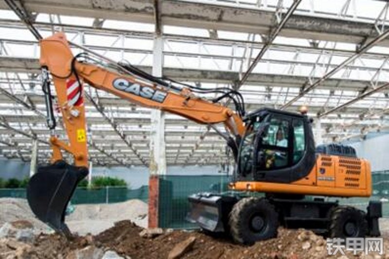 凯斯WX168挖掘机整机外观