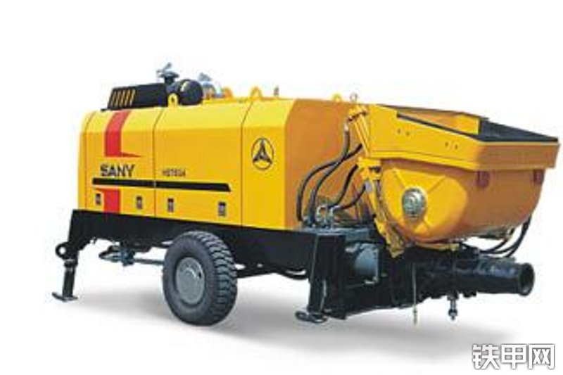 三一重工HBT60A拖泵整机外观