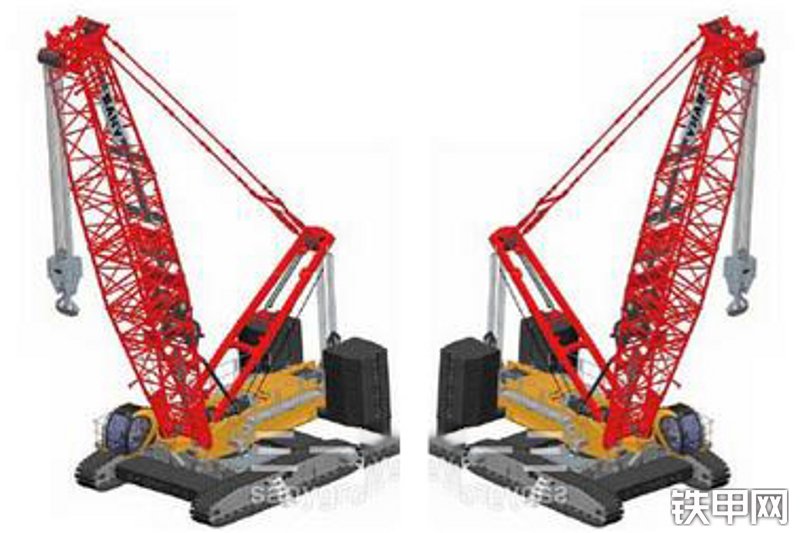 三一重工SCC2600A起重机整机外观