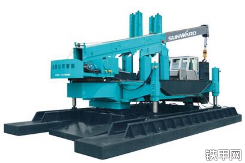 山河智能ZYJ680压桩机整机外观