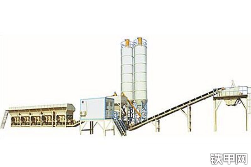 瑞德路业WBZ500稳定土拌合站整机外观