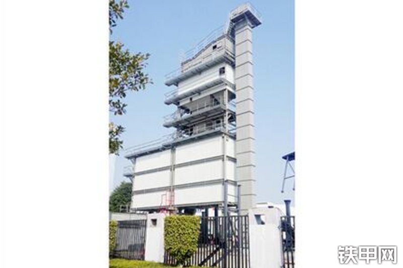 瑞德路业LB4000混凝土搅拌站整机外观