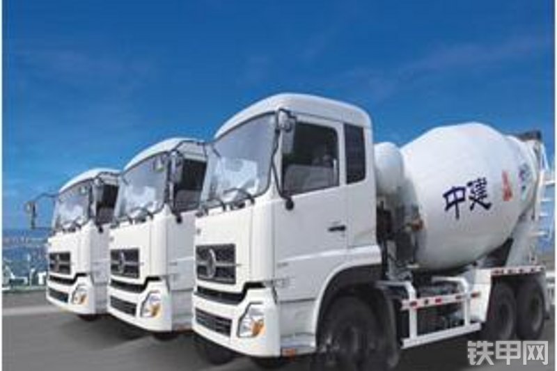 中建世联JGC5265GJB搅拌运输车整机外观