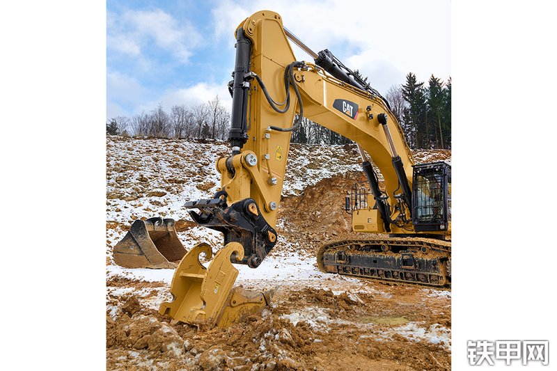 卡特彼勒390fl液压挖掘机图片大全_卡特390fl整机外观照片-铁甲工程
