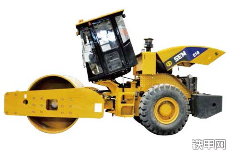 山工SEM520压路机整机外观