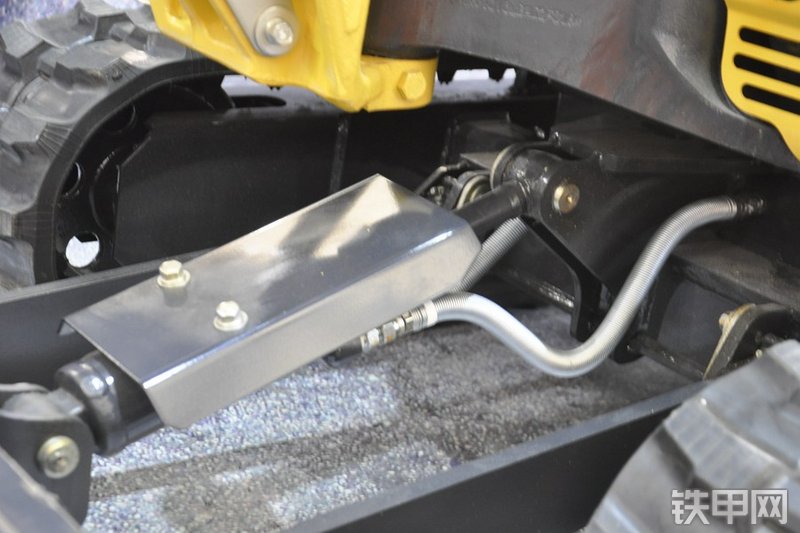 洋马Vio10-2A-橡胶履带挖掘机局部