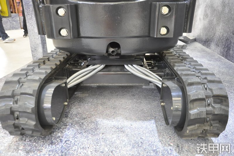 洋马Vio10-2A-橡胶履带挖掘机局部