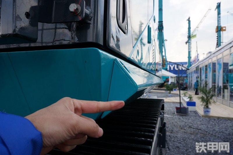 山河智能SWE500ES挖掘机局部