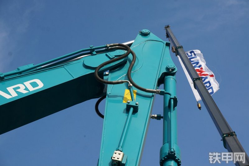 山河智能SWE150W挖掘机局部