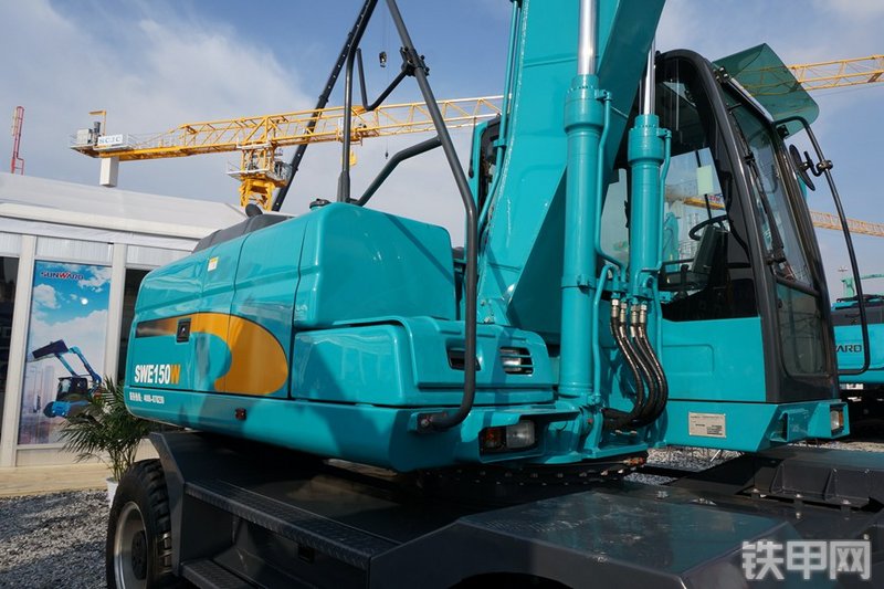 山河智能SWE150W挖掘机局部