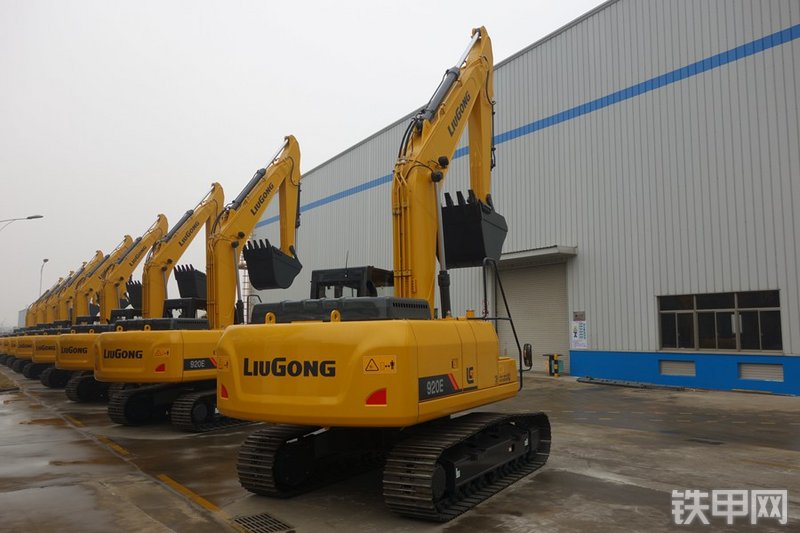 柳工clg920e挖掘机图片大全_柳工clg920e整机外观照片-铁甲工程机械网