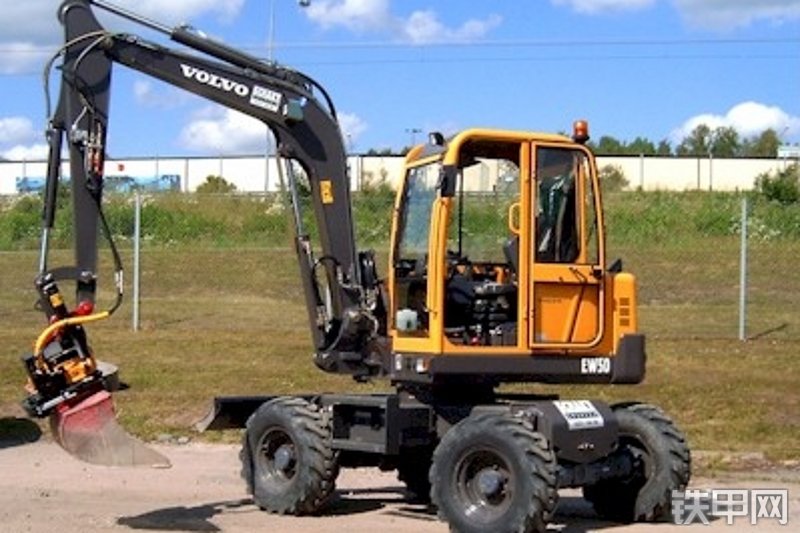 沃尔沃ew50轮式挖掘机