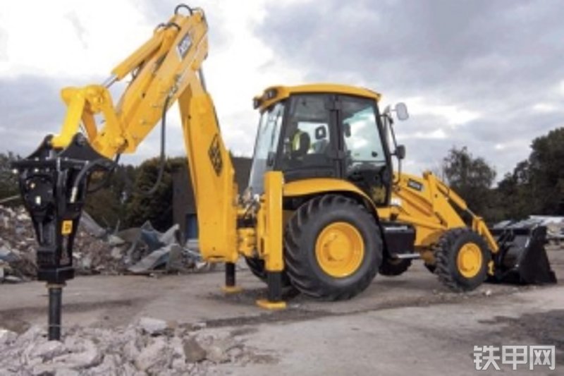 杰西博jcb3cx-2t-retactable挖掘装载机