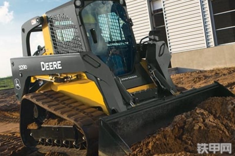 约翰迪尔johndeere329d履带滑移装载机