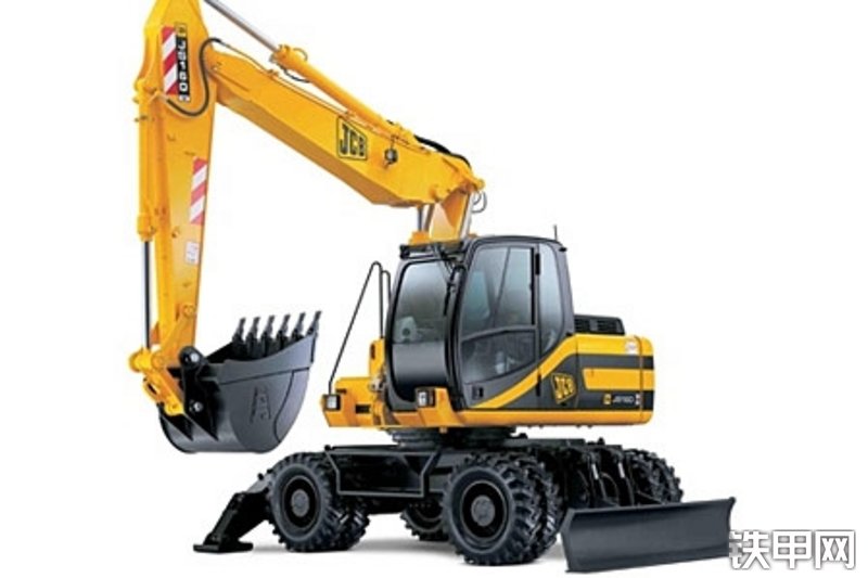 杰西博js160w轮式挖掘机
