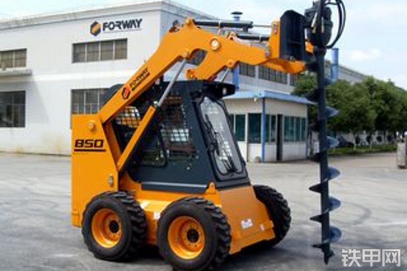 福威重工forwayfw850轮式滑移装载机