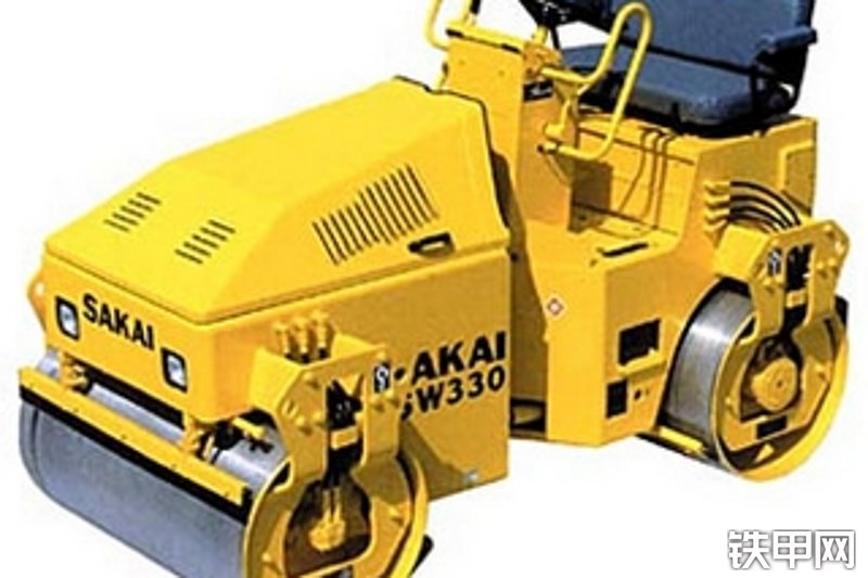 酒井sw320双钢轮压路机
