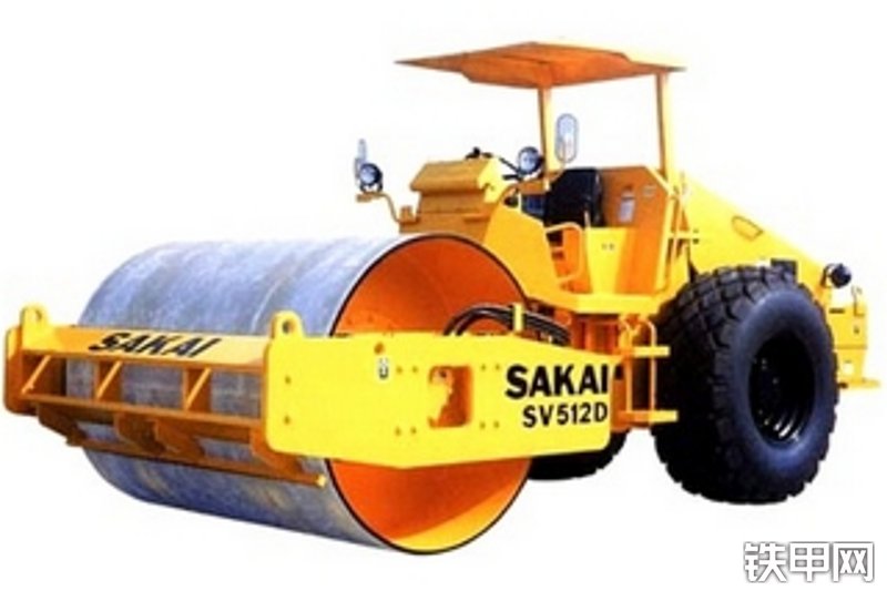 酒井sv512t单钢轮压路机