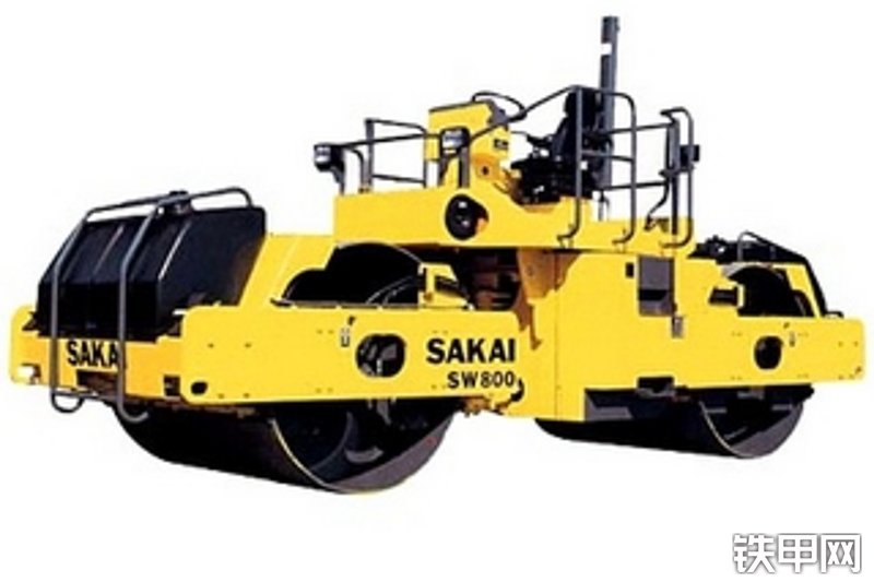 酒井sw800双钢轮压路机