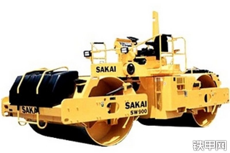 酒井sw900双钢轮压路机