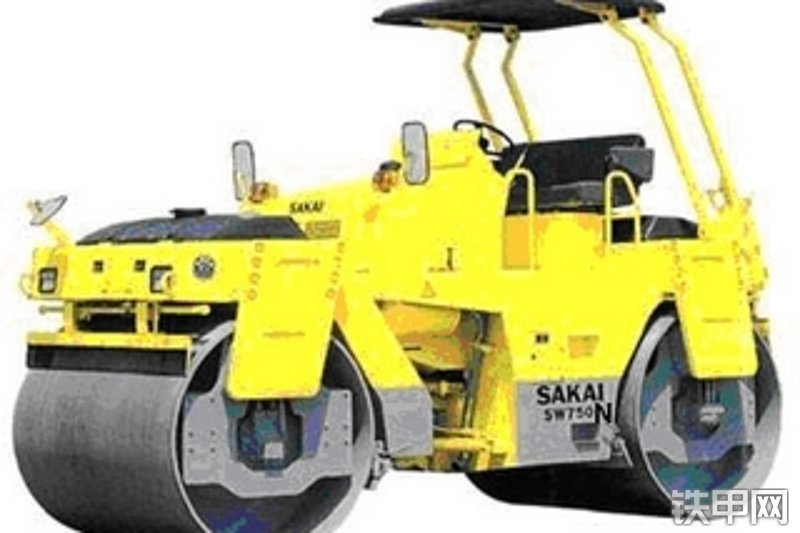 酒井sw750n双钢轮压路机