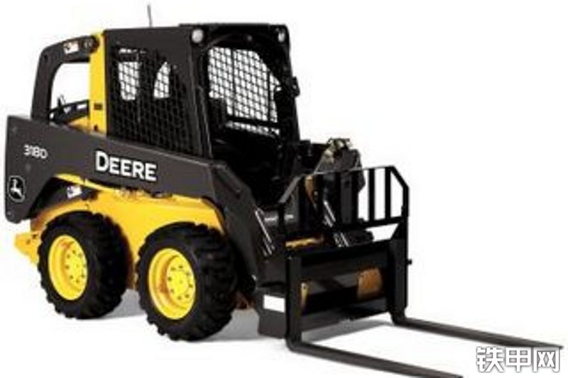 约翰迪尔johndeere318d轮式滑移装载机