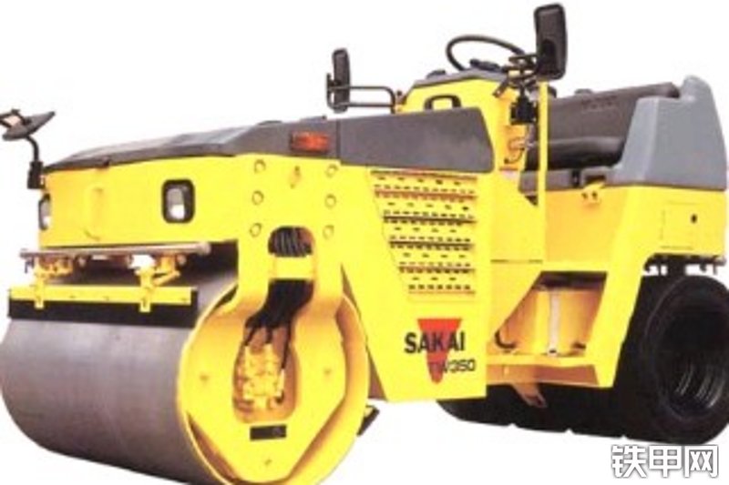 酒井tw350-1双钢轮压路机