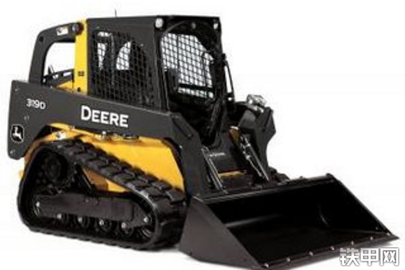 约翰迪尔johndeere319d履带滑移装载机