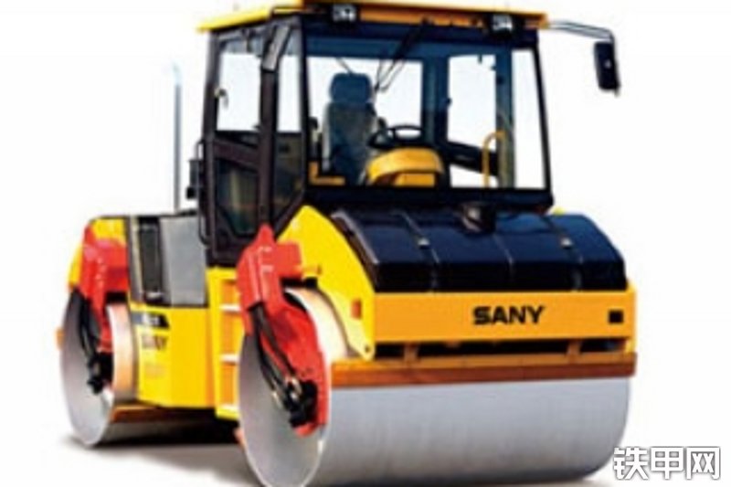 三一重工yzc10ii双钢轮压路机