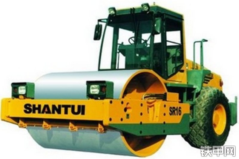 山推sr16单钢轮压路机