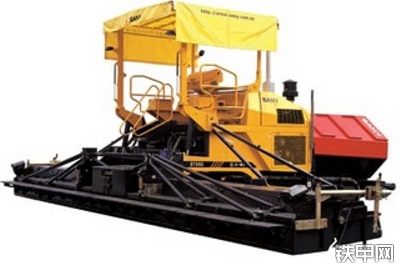 三一重工dtu90sc履带式沥青摊铺机