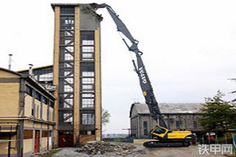 沃尔沃ec700bhr三段式加长臂拆除臂