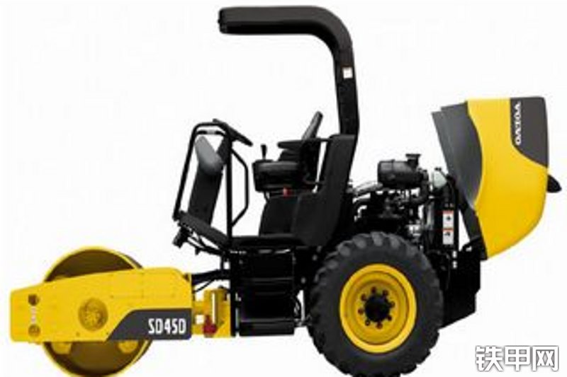 沃尔沃sd45d单钢轮压路机