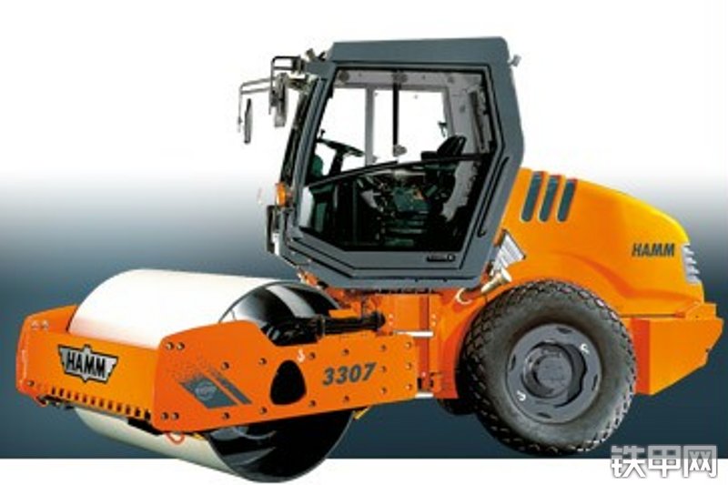 悍马3307单钢轮压路机
