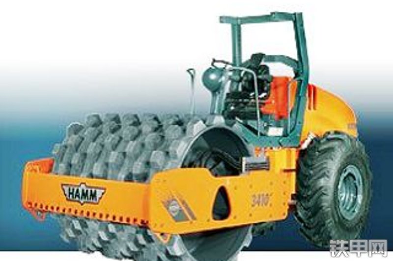 悍马3410p羊脚碾压路机