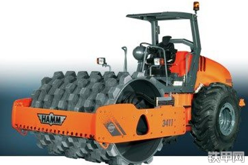 悍马3411p羊脚碾压路机