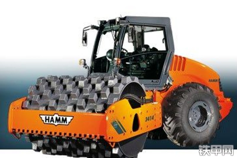 悍马3414p羊脚碾压路机