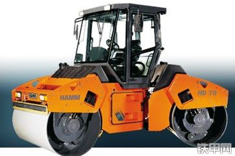 悍马hd70双钢轮压路机