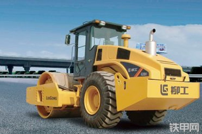 柳工628h单钢轮压路机