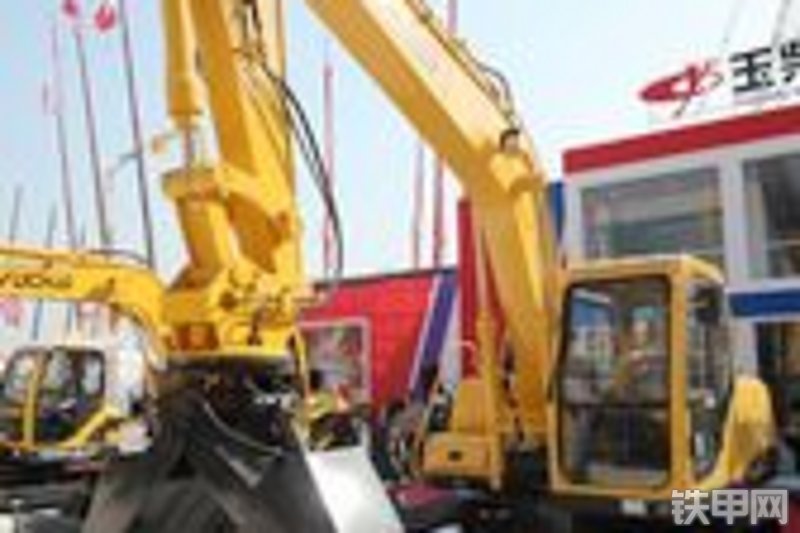 玉柴yc135-8grab全回转液压式抓木器