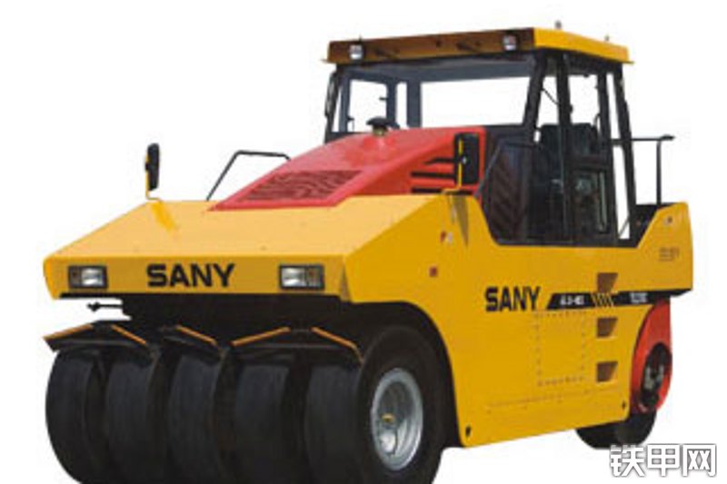 三一重工yl25c轮胎压路机