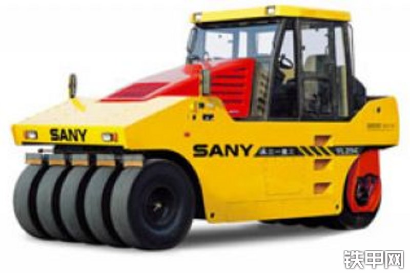 三一重工yl28c轮胎压路机