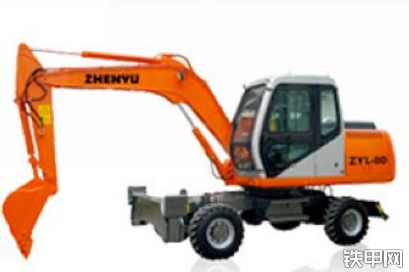 熔盛机械zyl80轮式挖掘机