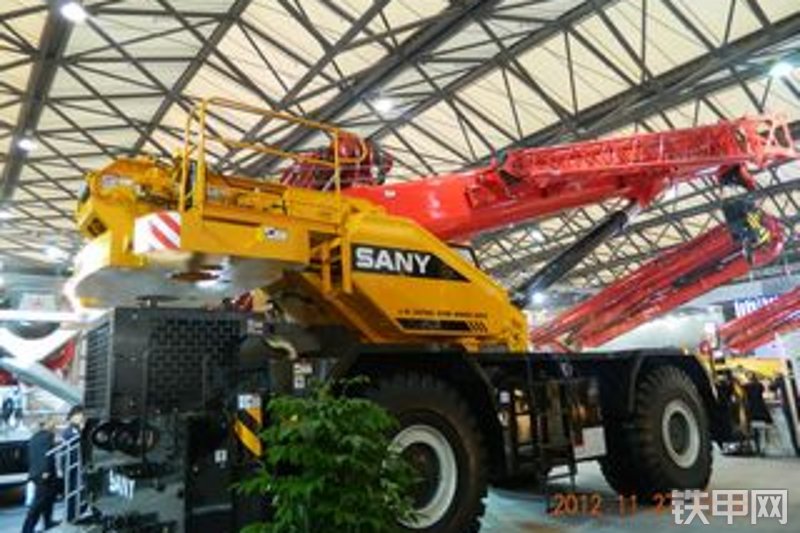 三一重工src885(750)越野轮胎起重机