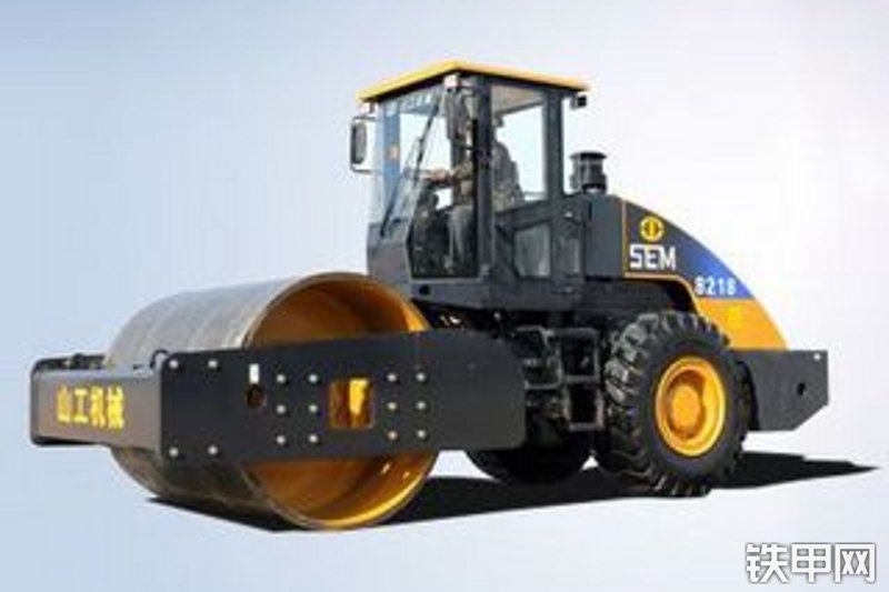 山工sem8218单钢轮压路机